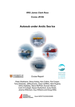 Autosub Under Arctic Sea Ice