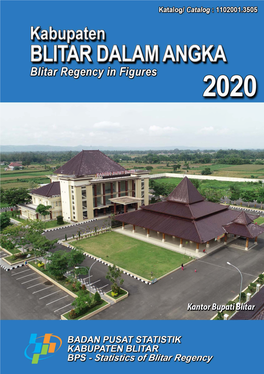 XXXXX DALAM ANGKA YYYYY in FIGURES 2020 KABUPATEN BLITAR DALAM ANGKA Blitar Regency in Figures 2020