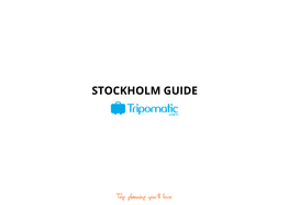 Stockholm Guide Stockholm Guide Money