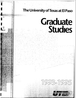 GRADUATE STUDIES 1993-1995.Pdf