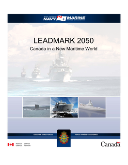 LEADMARK 2050 Canada in a New Maritime World