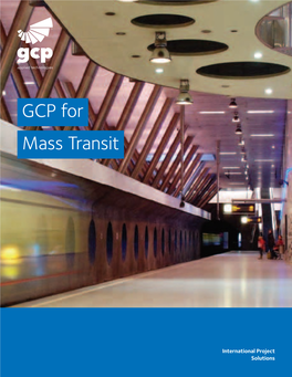 GCP for Mass Transit