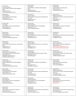 Szanowny Pan Krzysztof Steckiewicz Komitet Wyborczy Solidarna Polska Zbigniewa Ziobro Okręg Wyborczy Nr 1 Biuroprasowe@Solidarn