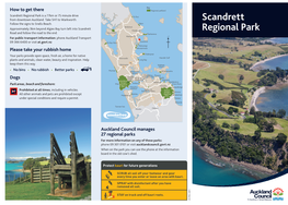 Scandrett Regional Park, Including Two Headland Pā