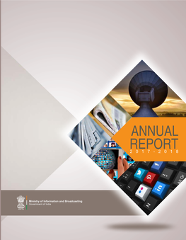 Annual Report of Ministry of Information and Broadcasting
