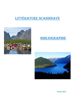 Bibliographie Sur La Scandinavie