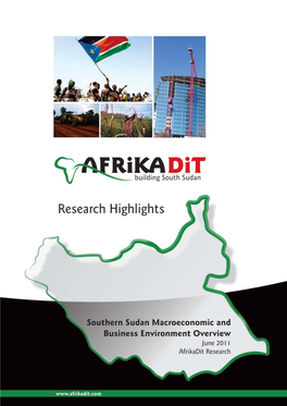 South Sudan Macroeconomic Handbook.Indd