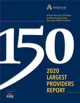 2020 Largest Providers Report