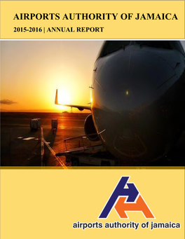 Airports Authority of Jamaica 2015-2016 | Annual Report