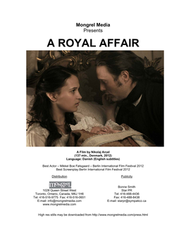 A Royal Affair