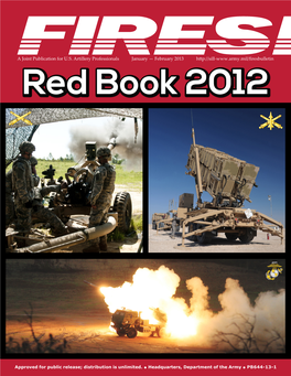 Fires Bulletin, January-February 2013, Red Book 2012