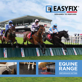 Easyfix Brochure – Equine Range