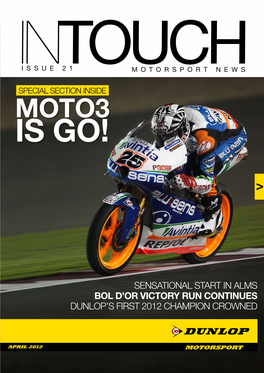 MOTORSPORT NEWS Special Section Inside Moto3 Is Go!