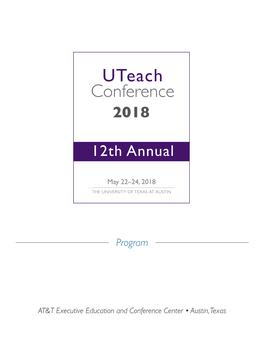 Uteach Conference 2018