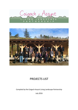 Projects List