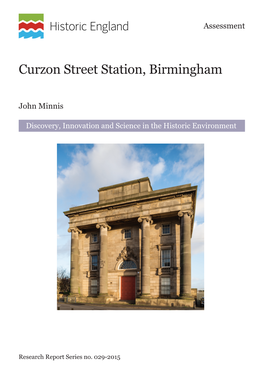 Curzon Street Station, Birmingham