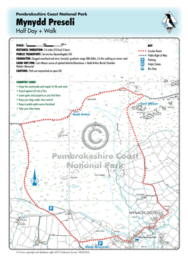 Mynydd Preseli Half Day + Walk