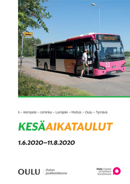 Kesäaikataulut 2020 (PDF)