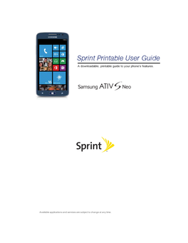 Samsung ATIV S Neo User Guide