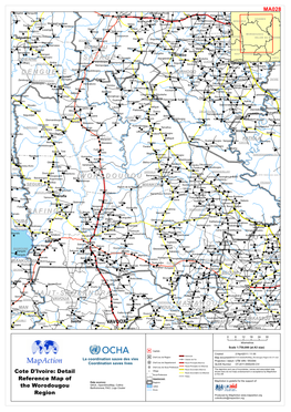 Worodougou Savanes Denguele Marahoue Haut