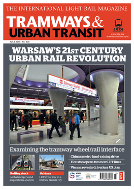 Warsaw's 21St Century Urban Rail Revolution