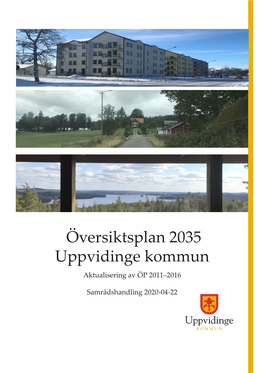 Översiktsplan 2035 Uppvidinge Kommun Aktualisering Av ÖP 2011–2016