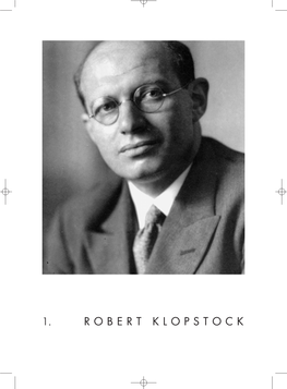 1. Robert Klopstock