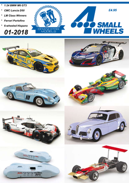 * 1:24 BMW M6 GT3 * CMC Lancia D50 * LM Class Winners * Ferrari