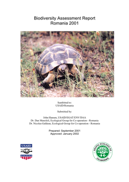 Biodiversity Assessment Report Romania 2001