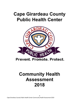 2018 Community Health Assessment of Cape Girardeau County