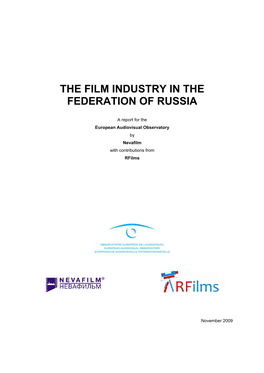 The Film Industry in the Federation of Russia
