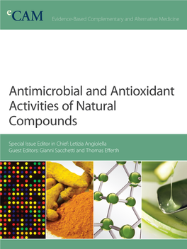 Antimicrobial and Antioxidant Activities of Natural Compounds