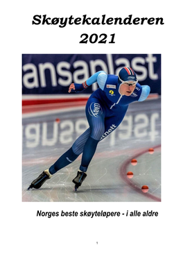 Skøytekalenderen NORGE 2021.Pdf