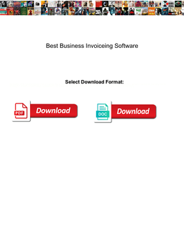 Best Business Invoiceing Software