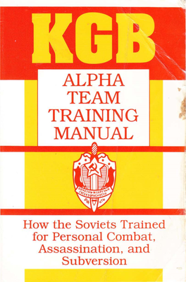 KGB Alpha Team Training Manual.Pdf