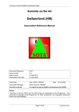 Switzerland (HB)