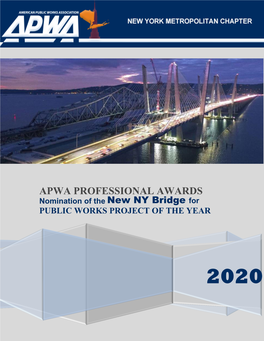New NY Bridge Project, 2020 Project