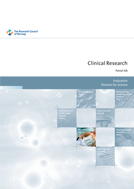 Clinical Research Panel 4A