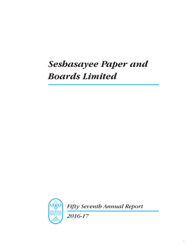Seshasayee Paper and Boards Limited