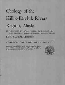 Geology of the Killik-Etivluk Rivers Region, Alaska