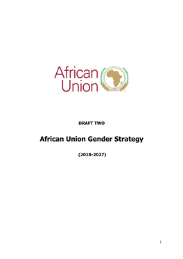 African Union Gender Strategy