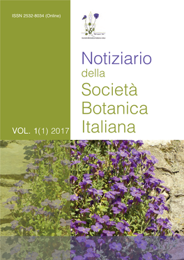 Notiziario Della Società Botanica