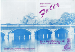 Felix Issue 0854, 1990