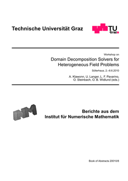 Technische Universit¨At Graz