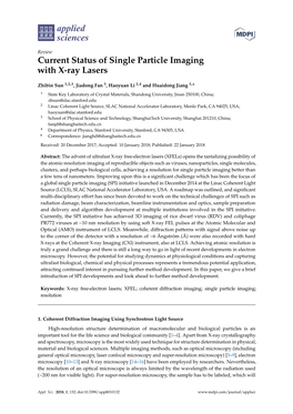 Current Status of Single Particle Imaging with X-Ray Lasers