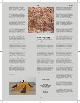 Mira Schendel, Frieze , September 2013