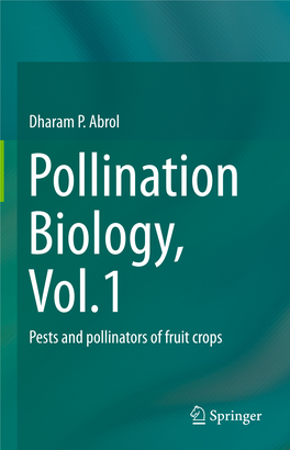 Dharam P. Abrol Pests and Pollinators of Fruit Crops