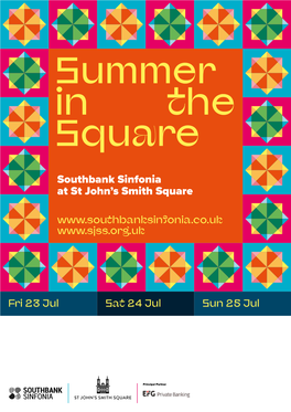 Southbank Sinfonia at St John's Smith Square