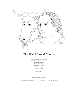 The GNU Pascal Manual