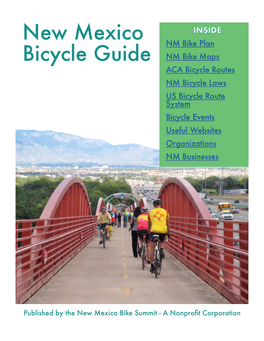 2020 New Mexico Bicycle Guide